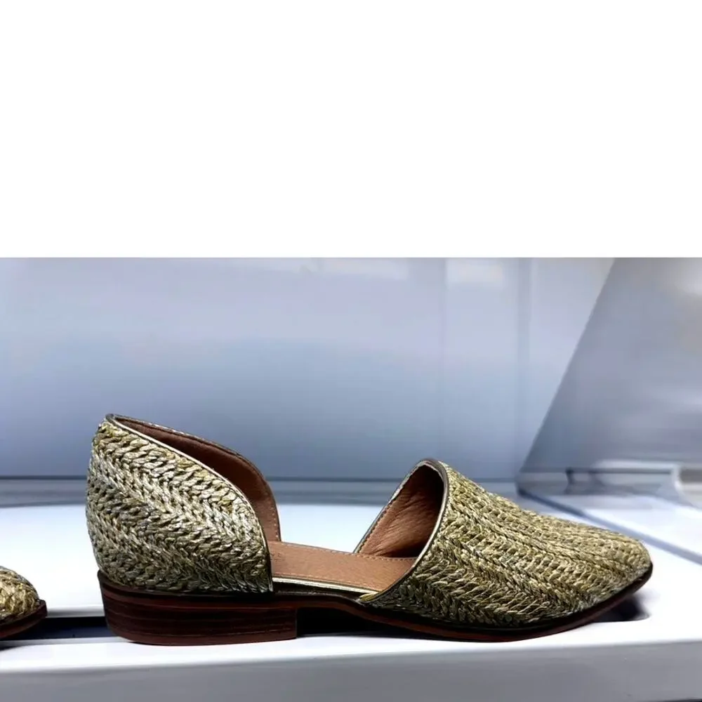 NEW!! Catherine's Malandrino Sandals,‎ Size 8, Quiet Luxury, Workwear,Office